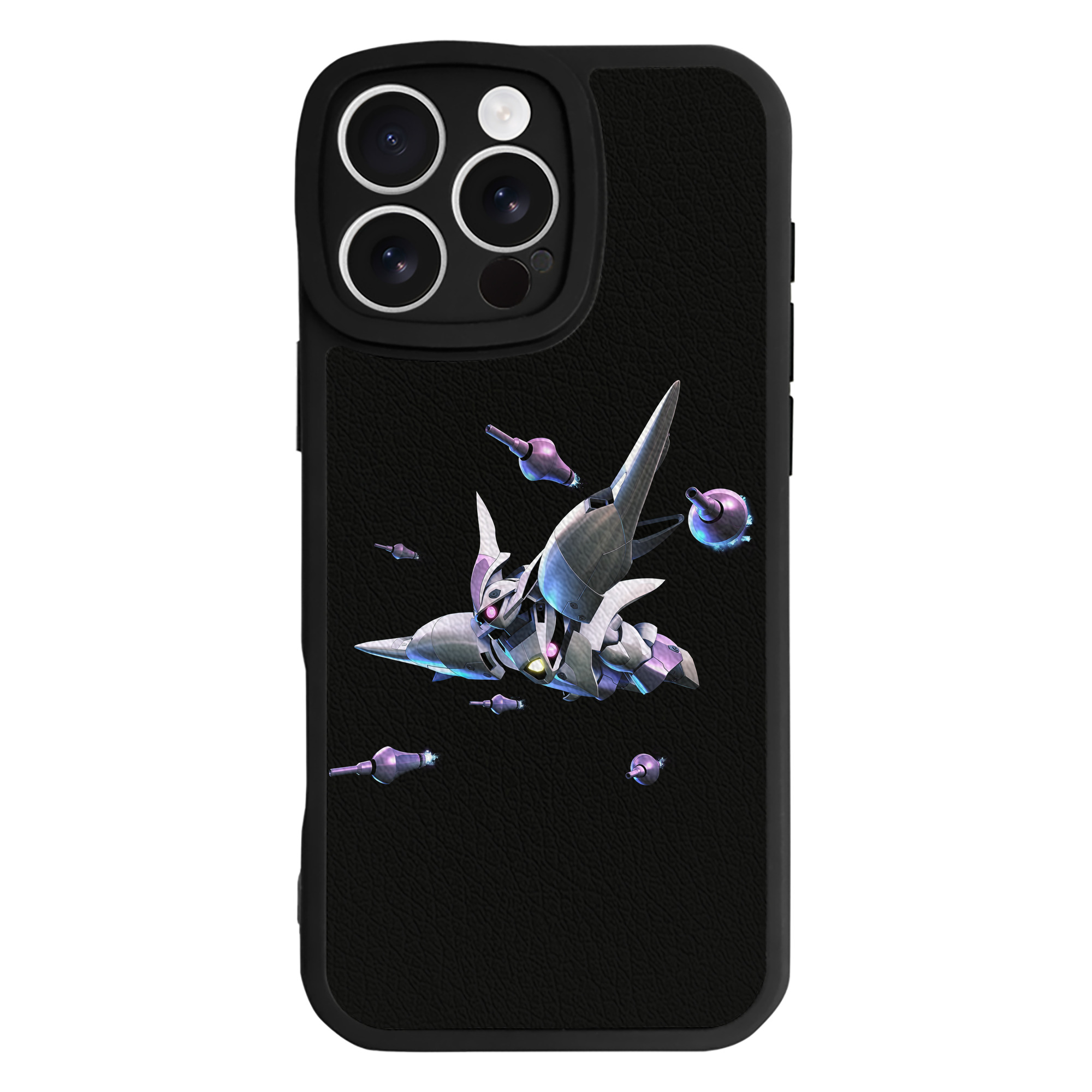（画像用） 機動戦士ガンダム Mobile Suit Gundam 【iPhone 16シリーズ対応】シリコンスマホケース（レザー調） 材質：シリコン